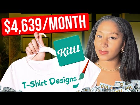Easiest Way To Make Money $5,000 A Month With Printed T-Shirts | Step By Step | Print ON Demand [Video]