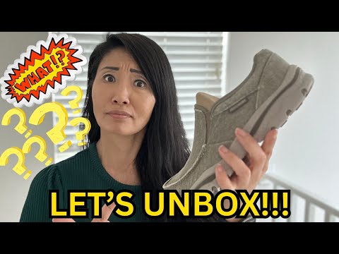 Skechers Men’s Relaxed Moccasin Walking Shoes UNBOXING and FIRST IMPRESSIONS [Video]