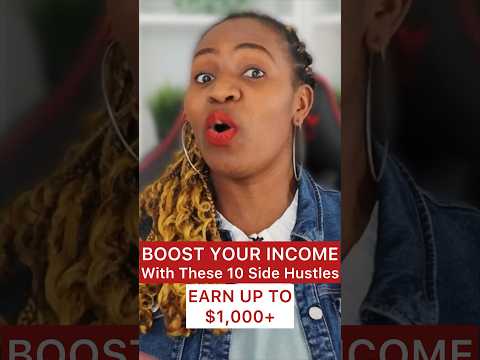 10 Best And Easiest Side Hustles In 2024 | 10 Ways To Make Money Online From Home [Video]