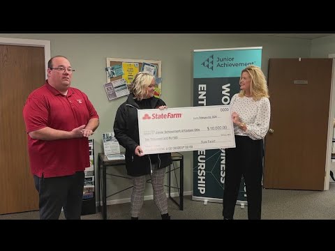 State Farm supports financial literacy with $10K donation [Video]