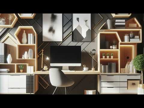 10 Modern Home Office Design Ideas: Create Your Ultimate Work Haven! [Video]