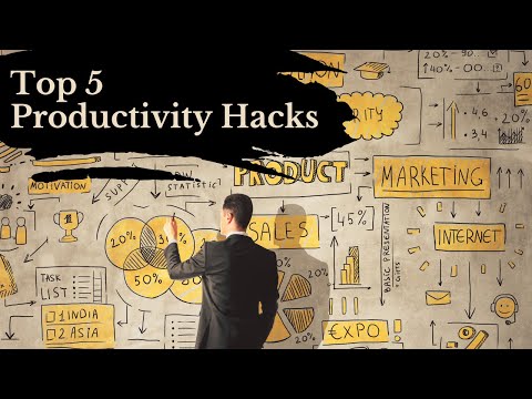 Top 5 Productivity Hacks – Get More Done in Less Time [Video]
