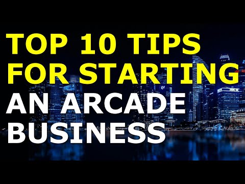 Starting an Arcade Business Tips | Free Arcade Business Plan Template Included [Video]