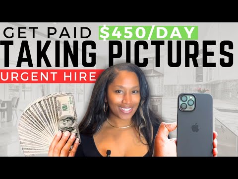 Company URGENT To Pay Up To $450/Day For Taking Pictures From Phone | No Experience Needed [Video]