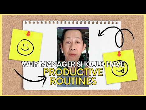 Why Managers Should Have Morning Routines to be Productive? Productivity Tips for Leaders [Video]