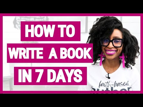 HOW TO WRITE A BOOK IN 7 DAYS | How To Write A Book And Make Money Online Ep.11 | GODLYWOOD GIRL [Video]