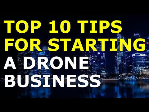 Starting a Drone Business Tips | Free Drone Business Plan Template Included [Video]