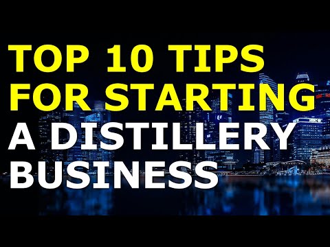 Starting a Distillery Business Tips | Free Distillery Business Plan Template Included [Video]