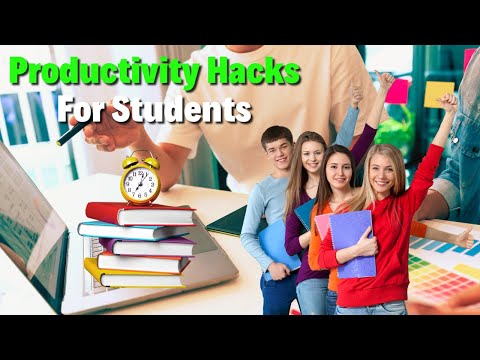 10 EFFECTIVE PRODUCTIVITY Hacks for Students [Video]