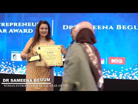 Dr. Sameena Begum Receives Woman Entrepreneur of the Year Award in Pharmaceuticals/Healthcare [Video]