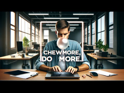Chewing gum helps you be more productive| Productivity hacks [Video]