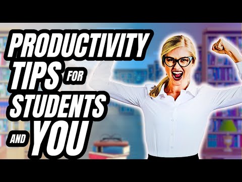Top Productivity Tips for Successful Students and YOU [Video]