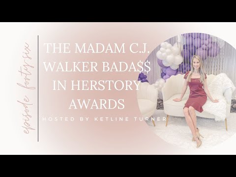 Ketline Turner Hosts 1st Annual Madam C.J. Walker Bada$$ Women in HerStory Triumph Awards [Video]