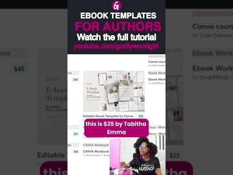 EBOOK TEMPLATES FOR AUTHORS  [Video]
