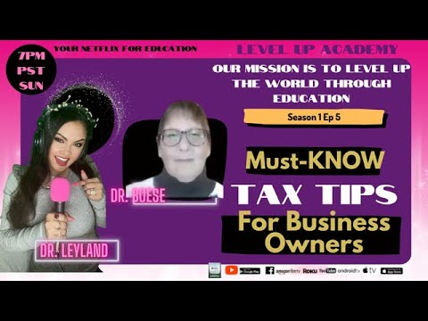 Must Know Tax Tips for Business Owners [Video]