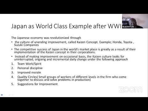 Mentorship Class: Continous Improvement as 7th C that can kill Business [Video]