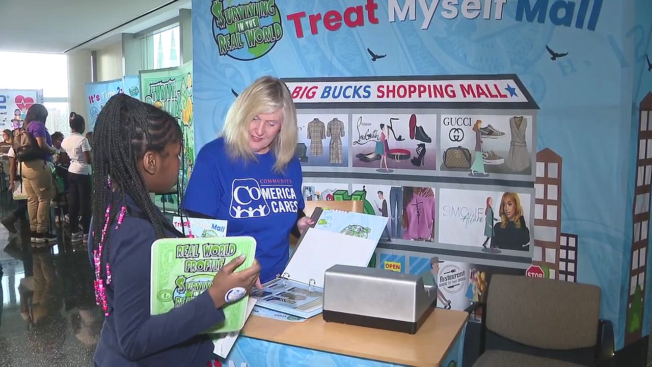 Financial literacy event helps teach value of financial knowledge [Video]