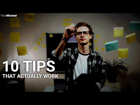 Boost Your PRODUCTIVITY | 10 Tips That Actually WORK [Video]