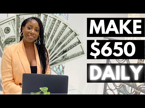 This ONE Automated Side Hustle Makes $650+/day (HOW TO START AS A WOMAN) [Video]