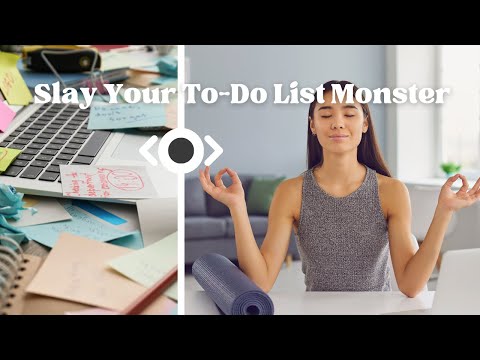 Conquer Your To-Do List:  4 Simple Productivity Tips [Video]