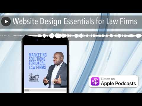 Website Design Essentials for Law Firms [Video]
