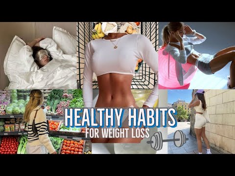 Healthy Habits to start loosing weight 🥑 15 tips to start today! [Video]