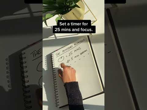 Fav Productivity Hack...Promodoro Technique [Video]