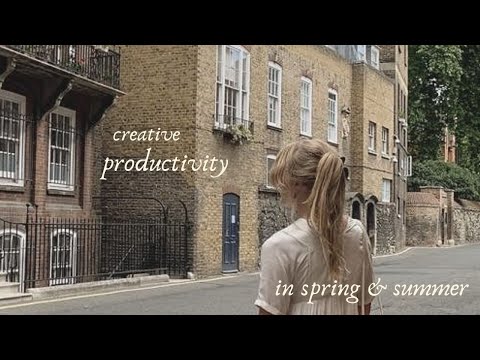 how to write in springtime // productivity tips for readers & writers during the 