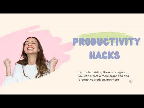 9 Productivity Hacks to Help You Stay Focused and Organized [Video]