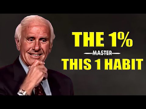 Jim Rohn - The 1% Master This 1 Habit - Jim Rohn Powerful Motivational Speech [Video]