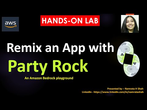 AWS Hands-on-lab - Remix an app with Party Rock [Video]