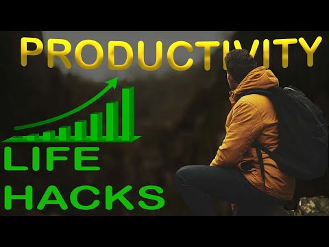 haw to increase productivity | hacks for better life | 5 tips to improve your life [Video]