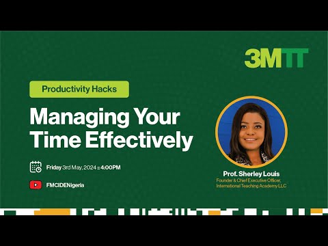 Productivity Hacks: Managing Your Time Efficiently [Video]