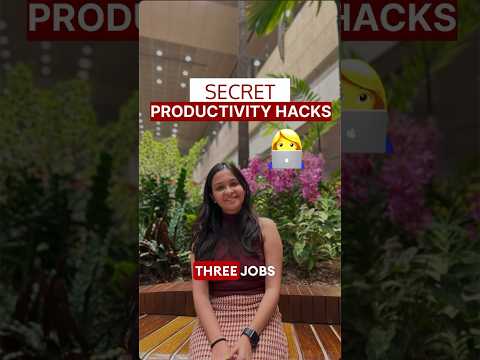 PRODUCTIVITY TIPS 👩‍💻that help me do 3 jobs and not go insane 🤯 [Video]