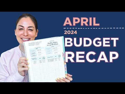 Where Did All My Money Go?? April Budget Breakdown! [Video]