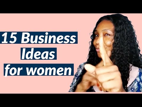15 Business Ideas💡 for Women*that you can make profit from* in 2024 [Video]