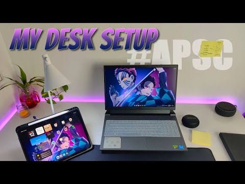 APSC Productivity Desk Setup 🔥 [Video]