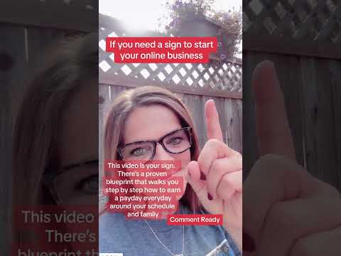 If you need a sign to start your online business, this video is your sign.