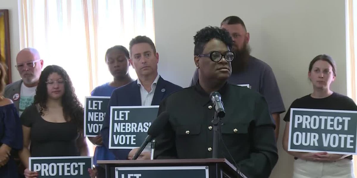 FULL VIDEO: ACLU sues Nebraska over felon voter registration ban