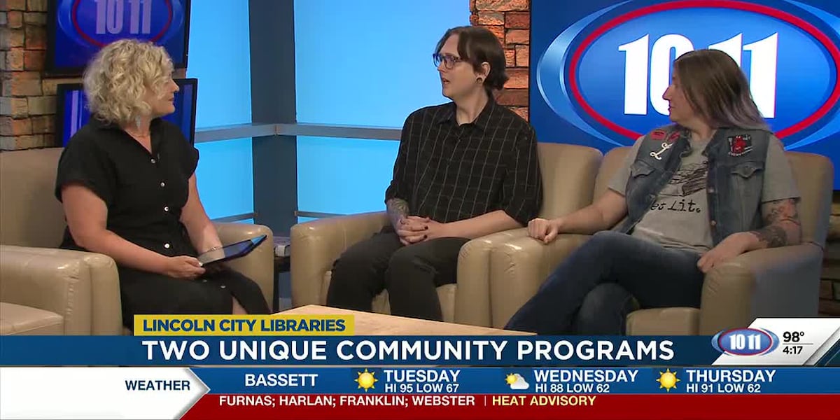 Lincoln City Libraries has two unique community programs [Video]