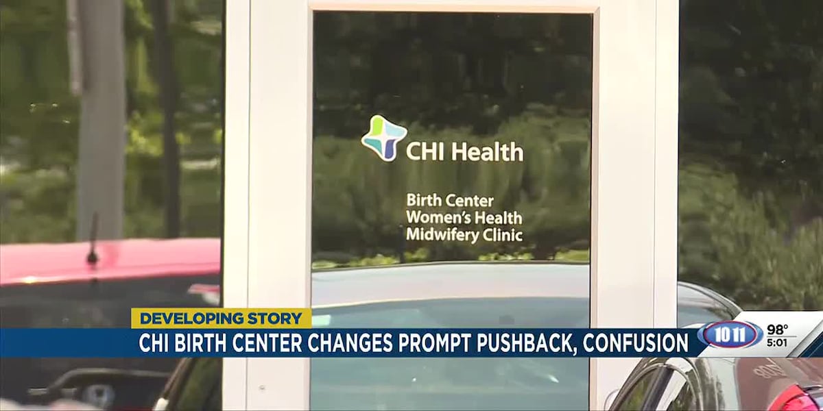 CHI Birth Center changes prompt pushback, confusion [Video]