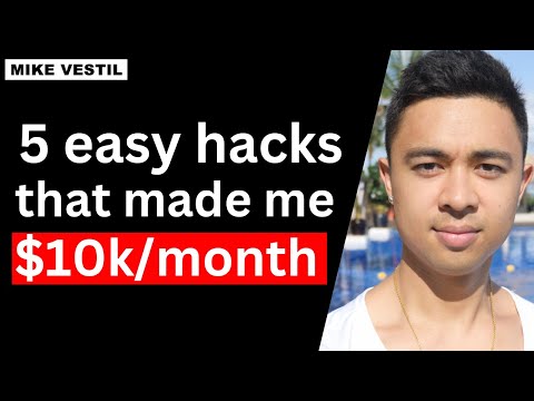 5 EASY HACKS To Make Money Online FAST In 2024 (My Formula) [Video]