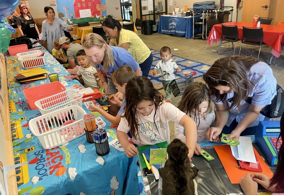 Sonoma County Library hosts free school backpack event [Video]