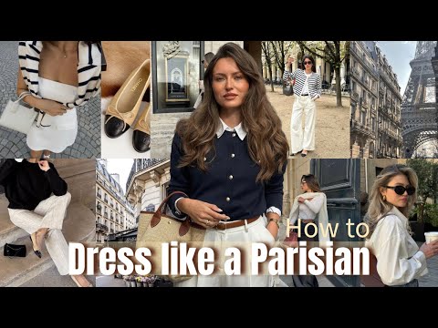 How to dress like a Parisian woman  👩🏽‍🏫 10 Tips [Video]