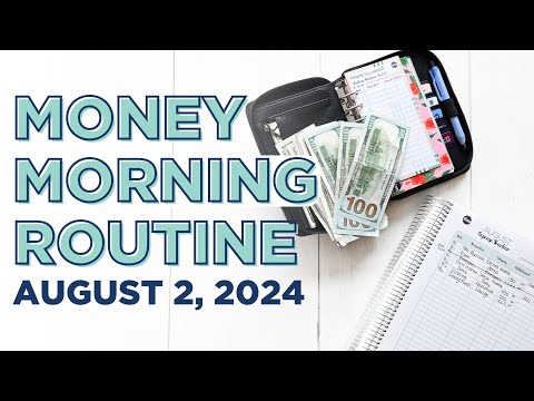 Money Morning Routine | Payday Budget Routine [Video]