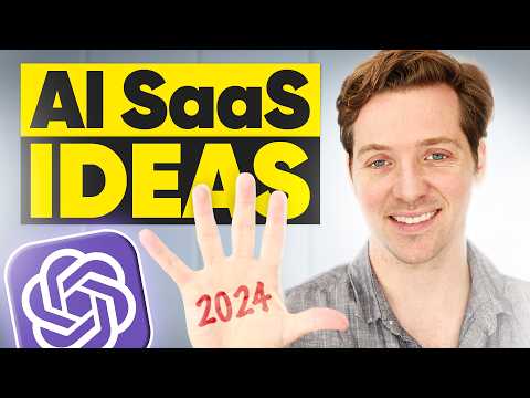 Top 5 AI SaaS Ideas & Business Opportunities In 2024 [Video]