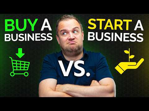 Is buying a business smarter than starting one? [Video]