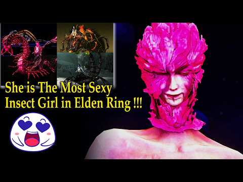 [Elden Ring] Romina - The sexy insect girl boss in Elden Ring 🦋🌺 | 3d Hidden Details [Video]