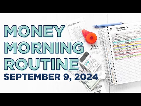 Money Morning Routine | Cash Spending Update [Video]