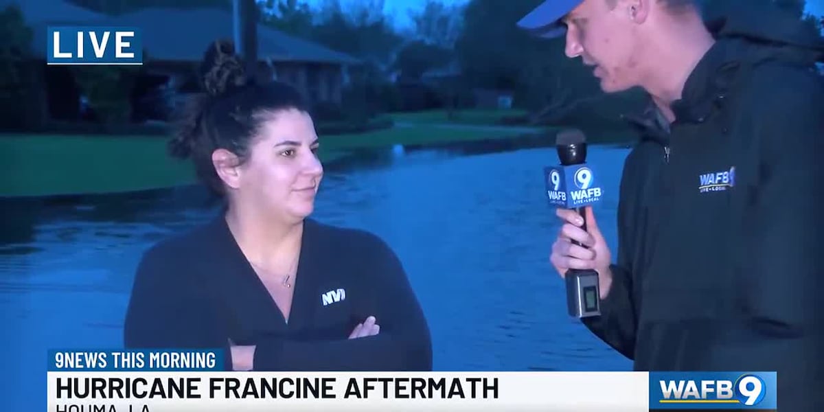 FRANCINE 6:30 A.M. UPDATE: Deputies rescue 26 people in Thibodaux from rising waters [Video]